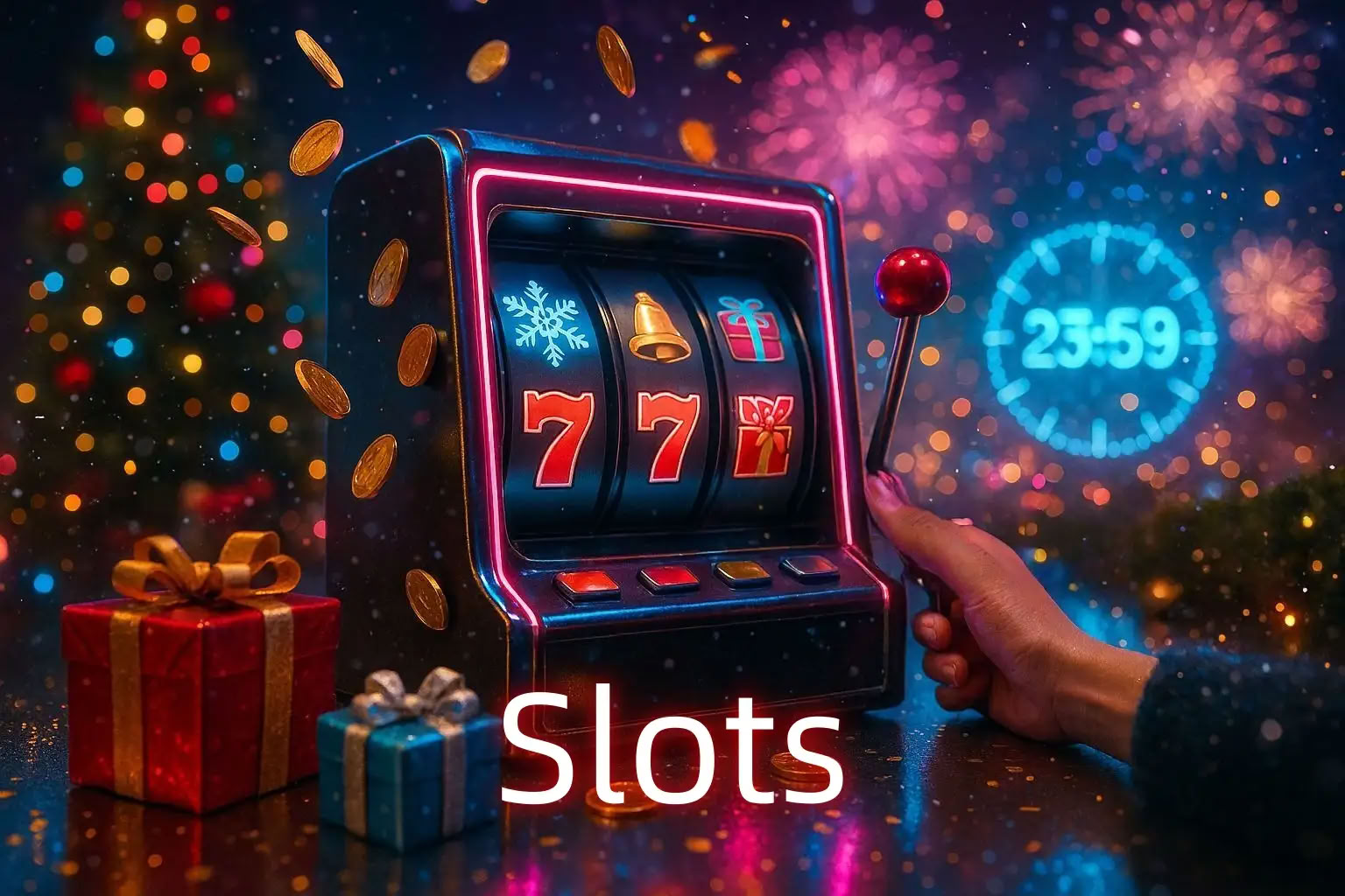 580 Slots Festivos